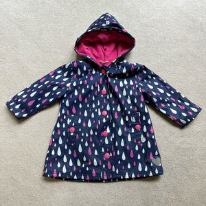 Great condition Hatley Color Changing Raincoat, Sz 3